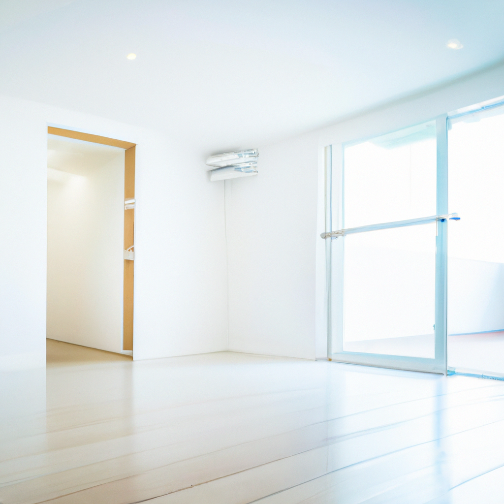 Fotografía inmobiliaria con líneas limpias y espacio luminoso